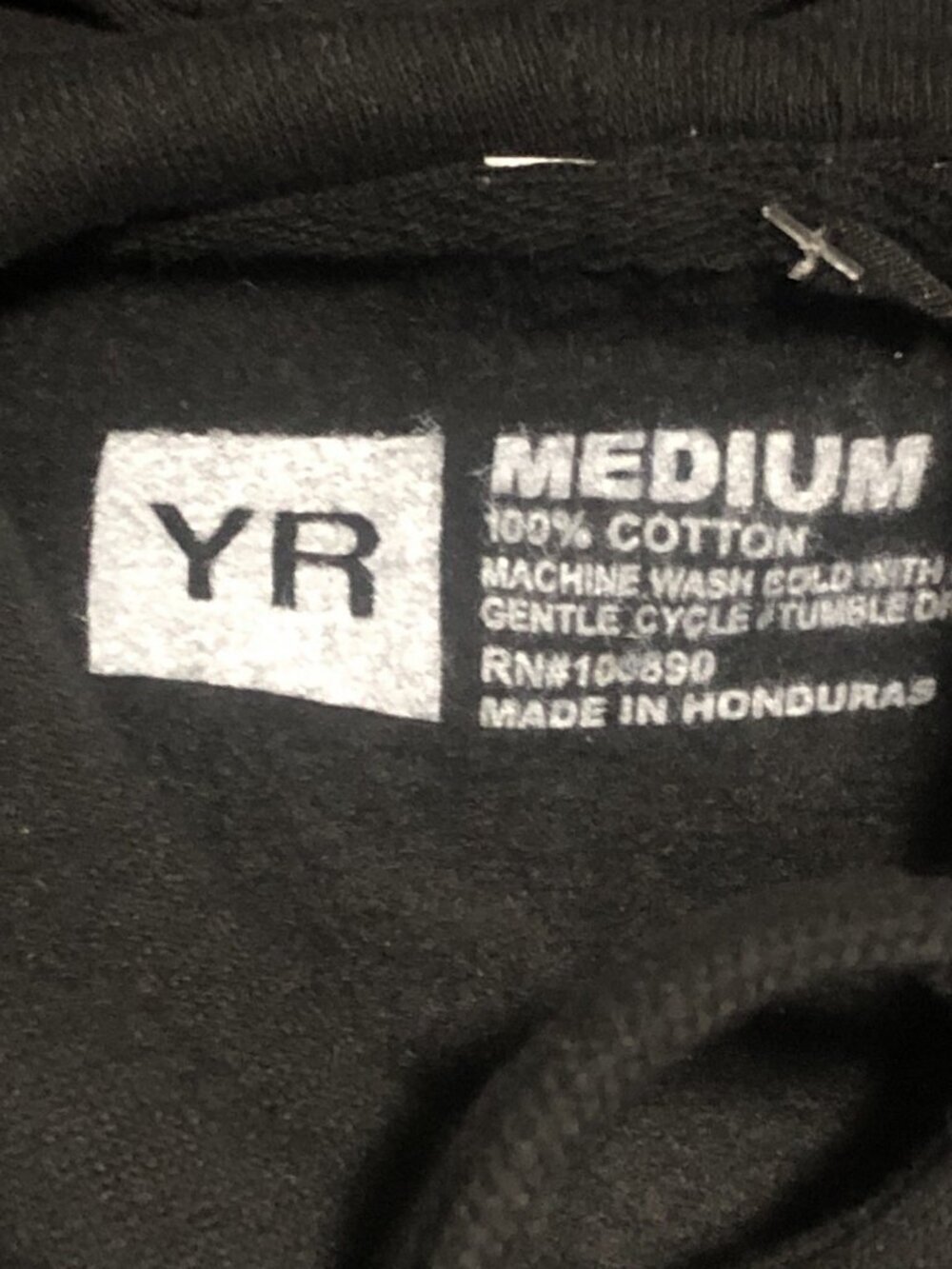 Young And Reckless Los Angeles Script Graphic Hoodie Sweatshirt Size Medium - Picture 4 of 5